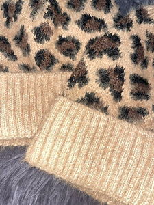 Leopard Print Beanie