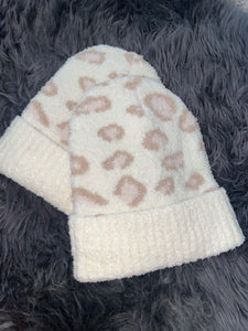 Cozy Leopard Beanie