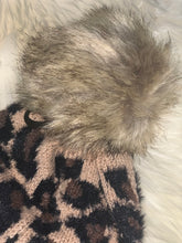 Load image into Gallery viewer, Leopard Pom Beanie