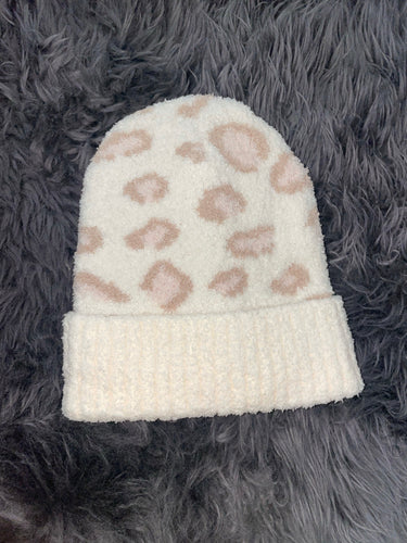 Cozy Leopard Beanie